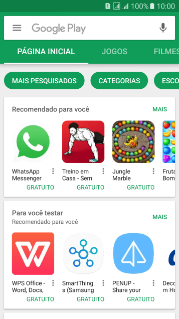 Deslize para a direita a partir do lado esquerdo da tela. Deslize para a direita a partir do lado esquerdo da tela.