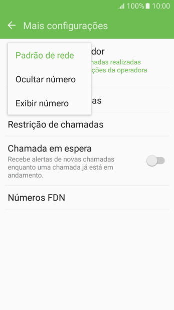 Pressione Exibir número para ativar a identificação do seu número. Pressione Exibir número para ativar a identificação do seu número.
