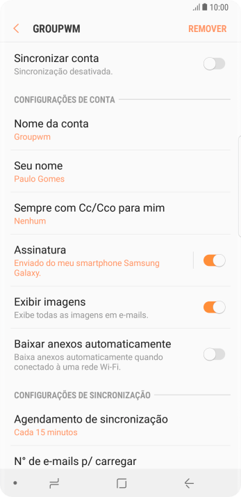 Pressione o indicador ao lado de Pressione o indicador ao lado de