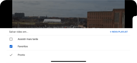 Pressione a lista de reprodução desejada. Pressione a lista de reprodução desejada.