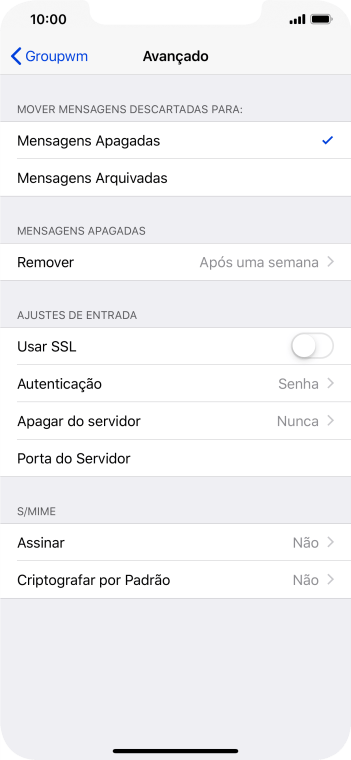 Pressione Autenticação. Pressione Autenticação.