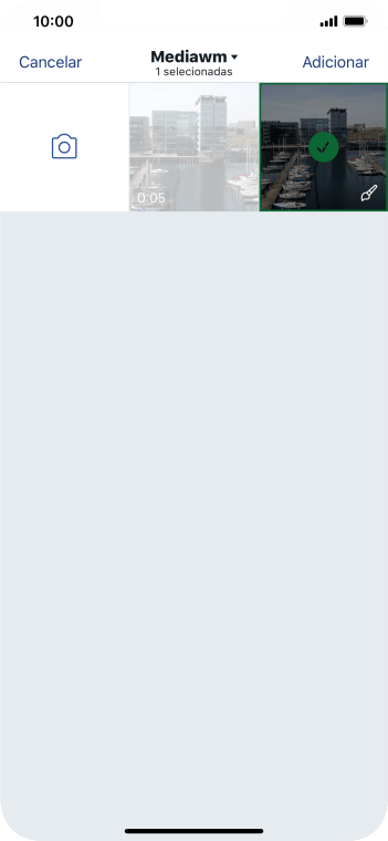 Pressione Adicionar. Pressione Adicionar.