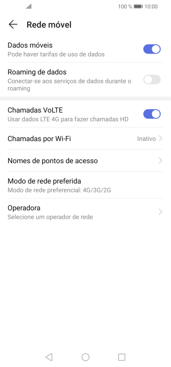 Pressione Operadora abaixo do chip desejado. Pressione Operadora abaixo do chip desejado.