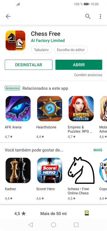 Pressione a tecla de início para finalizar e voltar à tela inicial. Pressione a tecla de início para finalizar e voltar à tela inicial.