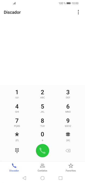 Pressione o ícone de menu. Pressione o ícone de menu.