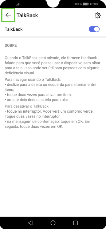 Pressione a seta para a esquerda. Pressione a seta para a esquerda.