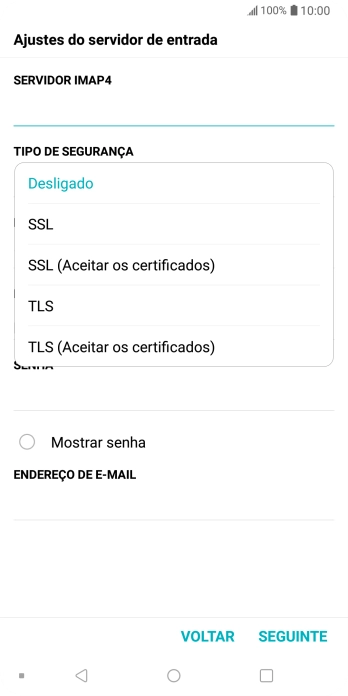 Pressione Desligado para desativar a função. Pressione Desligado para desativar a função.