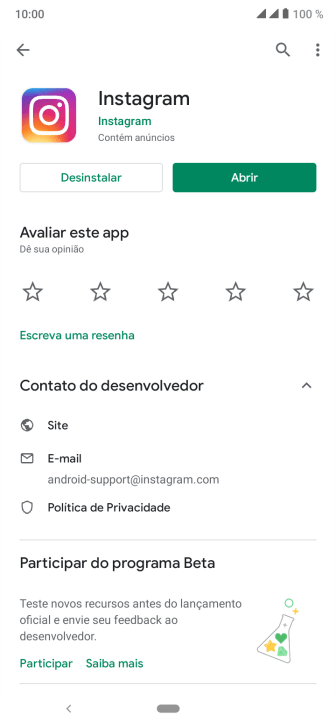 Pressione a tecla de início para finalizar e voltar à tela inicial. Pressione a tecla de início para finalizar e voltar à tela inicial.