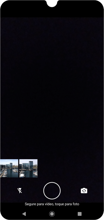 Pressione a foto ou o vídeo desejado. Pressione a foto ou o vídeo desejado.