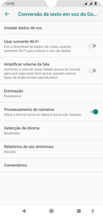 Pressione a tecla de início para finalizar e voltar à tela inicial. Pressione a tecla de início para finalizar e voltar à tela inicial.