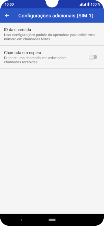 Pressione ID da chamada. Pressione ID da chamada.