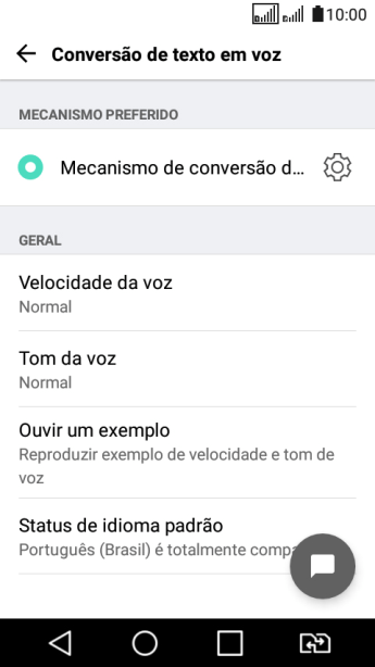 Pressione o ícone de configurações ao lado de Pressione o ícone de configurações ao lado de