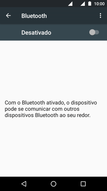 Pressione o indicador para ativar a função. Pressione o indicador para ativar a função.