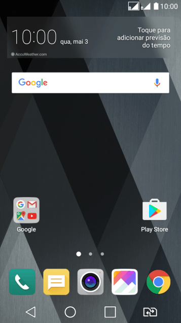 Pressione Google. Pressione Google.