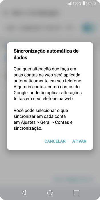 Pressione ATIVAR para ativar a função. Pressione ATIVAR para ativar a função.