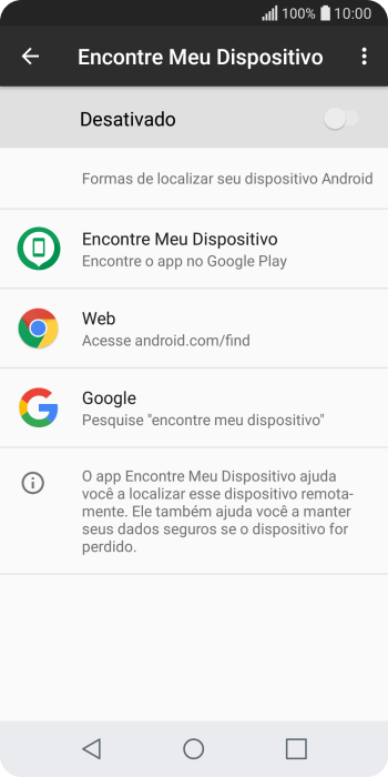 Pressione o indicador para ativar a função. Pressione o indicador para ativar a função.