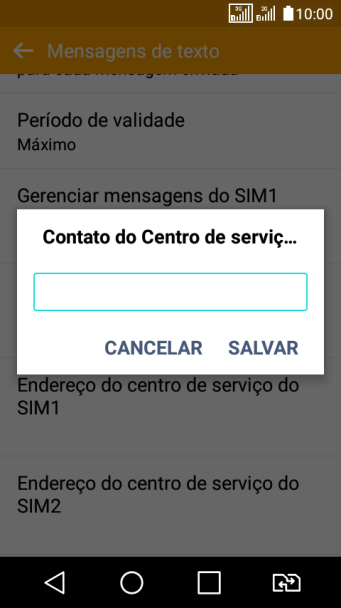 Se você é cliente TIM com DDD 11, 12, 13, 14, 15, 16, 17, 18 ou 19, deve inserir +551181138200 e pressionar SALVAR. Se você é cliente TIM com DDD 11, 12, 13, 14, 15, 16, 17, 18 ou 19, deve inserir +551181138200 e pressionar SALVAR.
