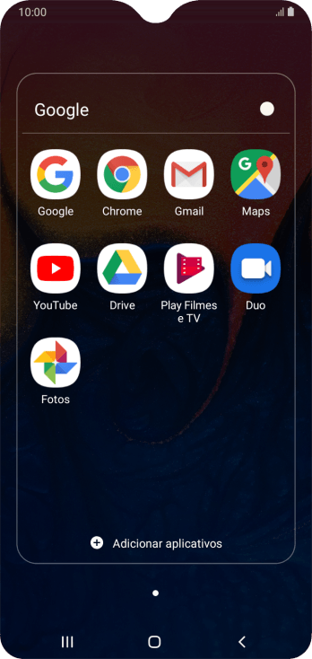 Pressione YouTube. Pressione YouTube.