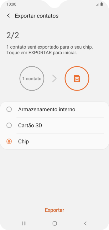 Pressione Exportar. Pressione Exportar.