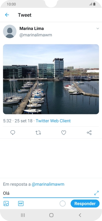 Pressione Responder. Pressione Responder.