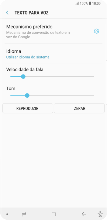 Pressione o ícone de configurações ao lado de Mecanismo preferido, e siga as instruções da tela para selecionar as configurações desejadas. Pressione o ícone de configurações ao lado de Mecanismo preferido, e siga as instruções da tela para selecionar as configurações desejadas.