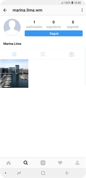 Pressione Seguir. Pressione Seguir.