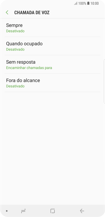 Pressione a tecla de início para finalizar e voltar à tela inicial. Pressione a tecla de início para finalizar e voltar à tela inicial.