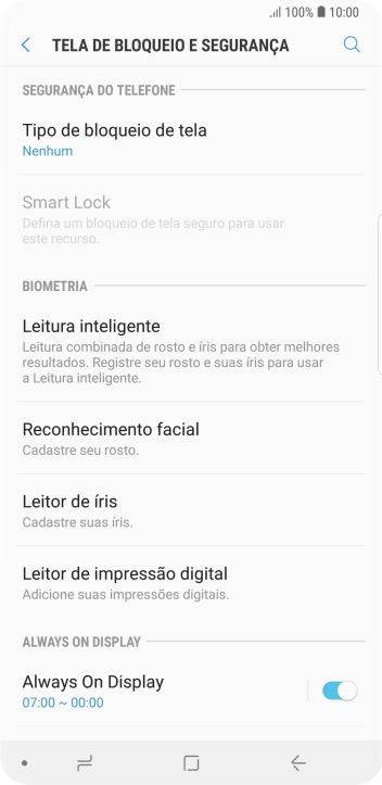 Pressione a tecla de início para finalizar e voltar à tela inicial. Pressione a tecla de início para finalizar e voltar à tela inicial.