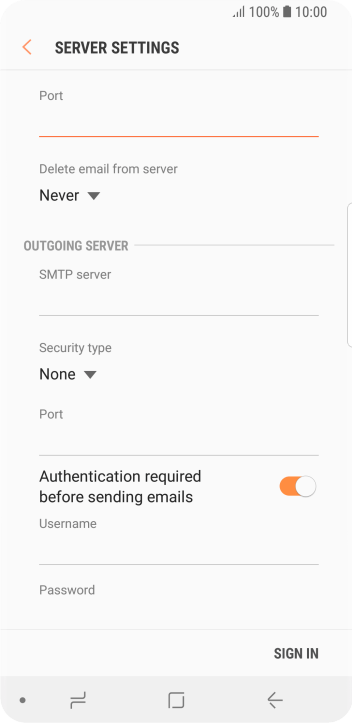 Press the drop down list below Press the drop down list below