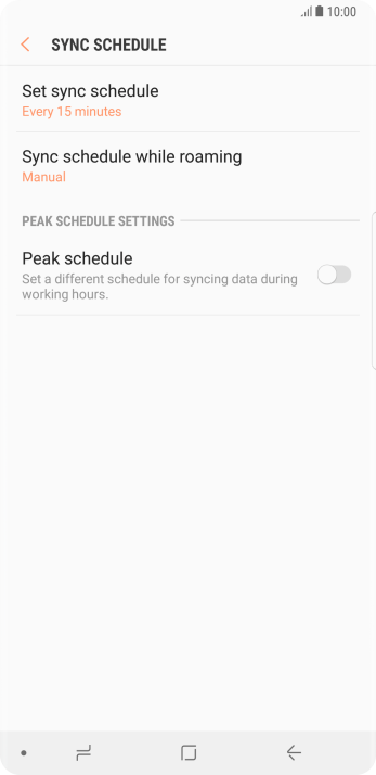 Press the Home key to return to the home screen. Press the Home key to return to the home screen.