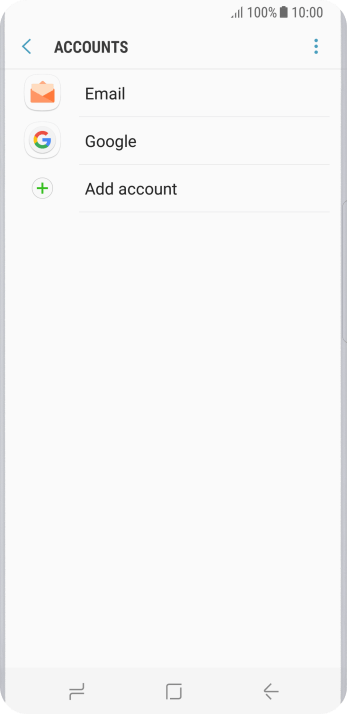 Press the Home key to return to the home screen. Press the Home key to return to the home screen.