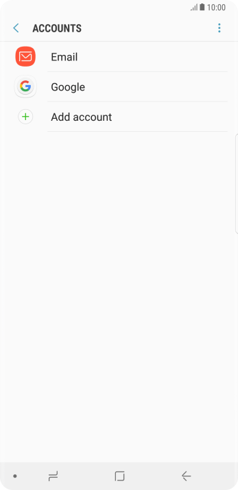 Press the Home key to return to the home screen. Press the Home key to return to the home screen.