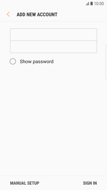 Press SIGN IN. Press SIGN IN.
