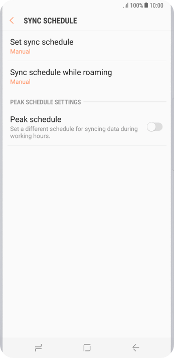 Press the Home key to return to the home screen. Press the Home key to return to the home screen.