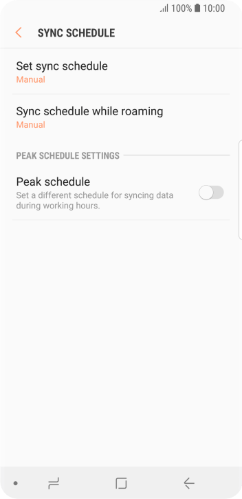 Press the Home key to return to the home screen. Press the Home key to return to the home screen.