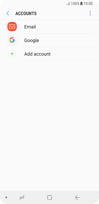 Press the Home key to return to the home screen. Press the Home key to return to the home screen.