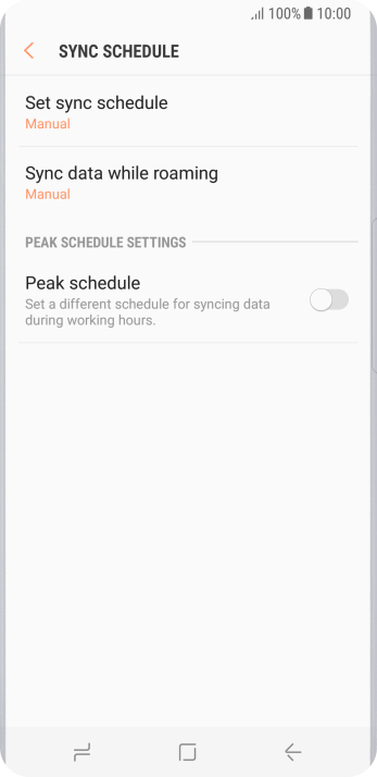 Press the Home key to return to the home screen. Press the Home key to return to the home screen.