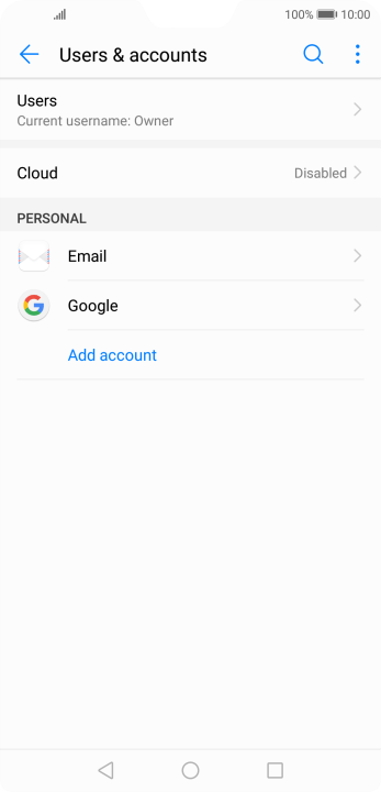 Press the Home key to return to the home screen. Press the Home key to return to the home screen.
