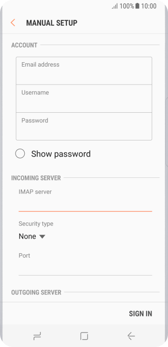 Press the drop down list below Press the drop down list below