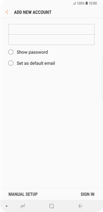 Press SIGN IN. Press SIGN IN.