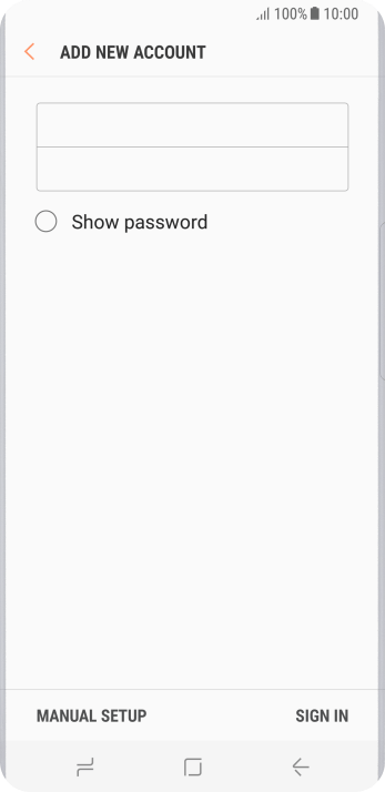 Press SIGN IN. Press SIGN IN.