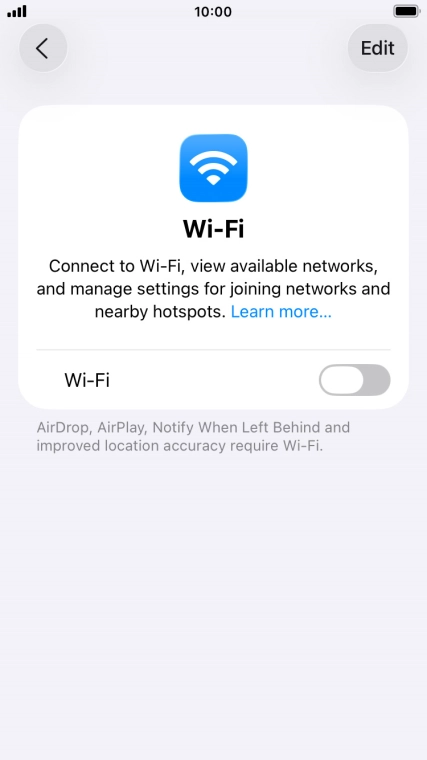 Press the indicator next to Press the indicator next to