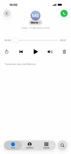 Press the play icon. Press the play icon.