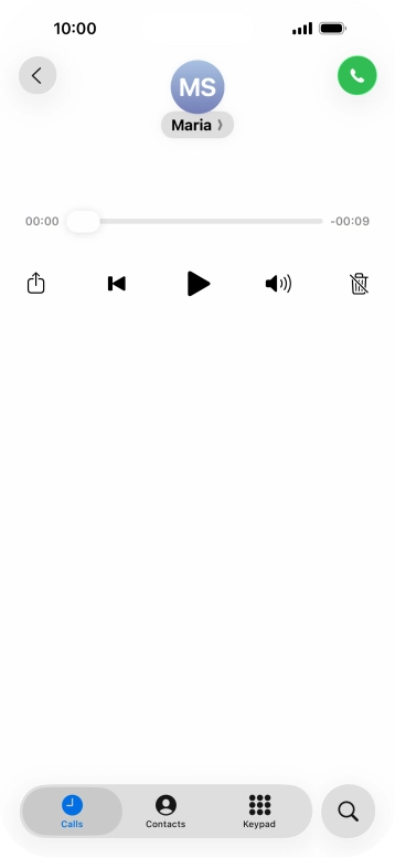 Press the play icon. Press the play icon.