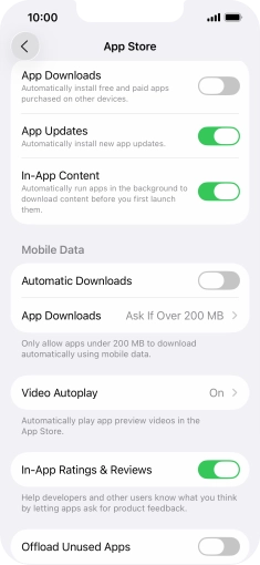 Press the indicator next to Press the indicator next to
