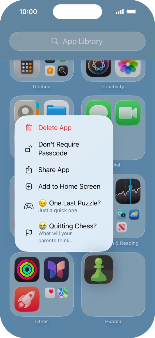 Press Don't Require Passcode. Press Don't Require Passcode.