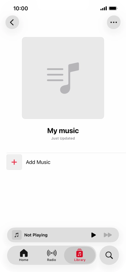 Press Add Music. Press Add Music.