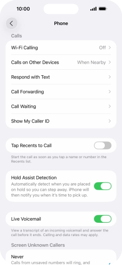Press Wi-Fi Calling. Press Wi-Fi Calling.