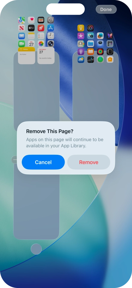 Press Remove. Press Remove.
