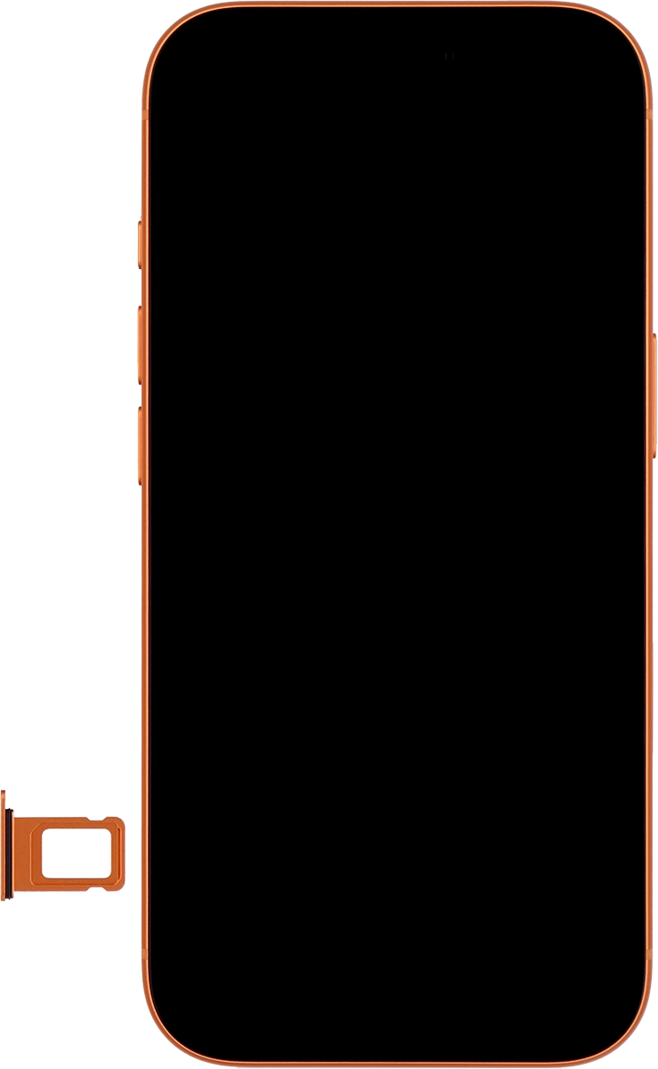 Turn your SIM so the angled corner of the SIM matches the angled corner of the SIM holder. Turn your SIM so the angled corner of the SIM matches the angled corner of the SIM holder.